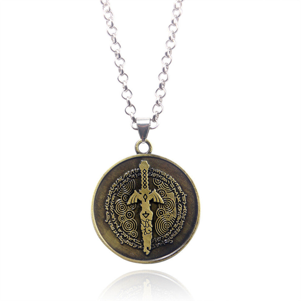 (Necklace) The Legend Of Zelda Necklace With Multilayer Alloy Pendant Keychain For Collect