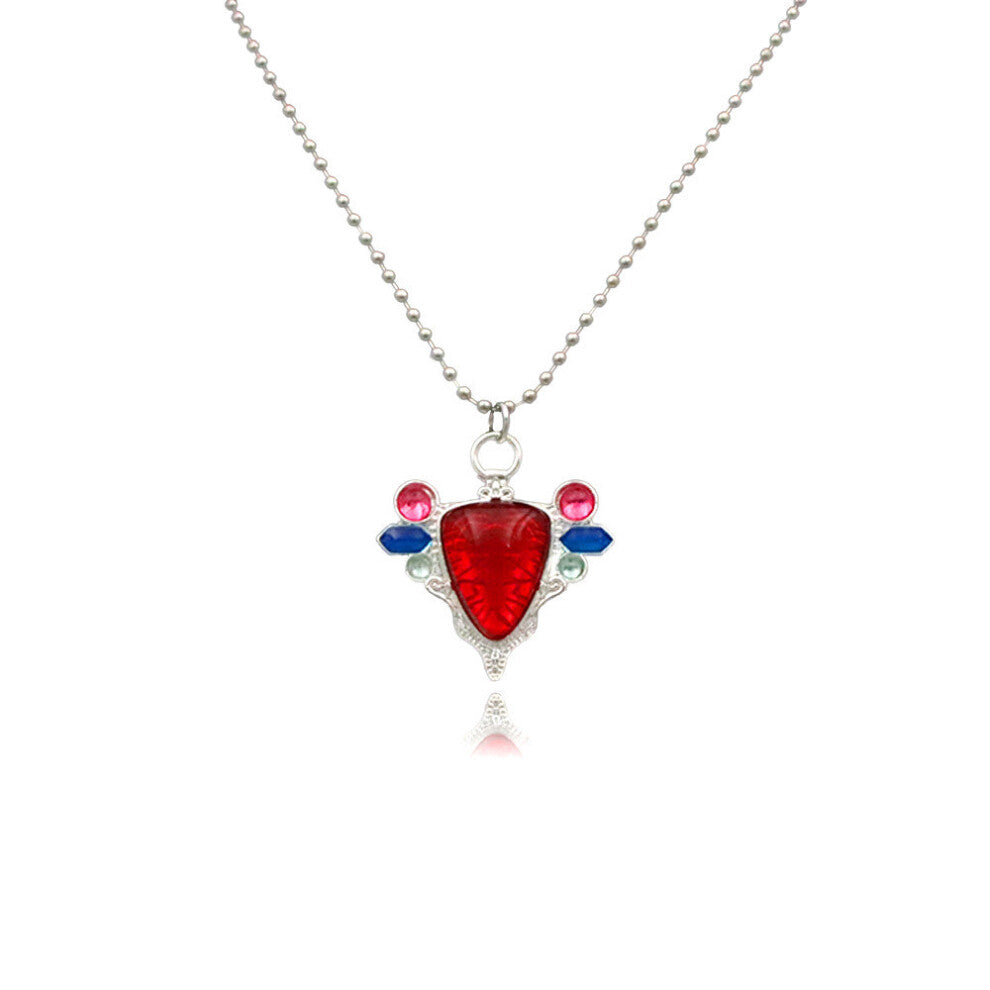 Jojos Adventure Bizarre Red Stone Of Aja Necklace For Anime Fans And Cosplayers