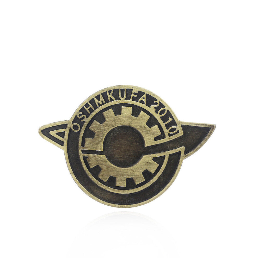 (Style E) Steins Anime Gate Necklace With Alloy Gear Pendant And Leather Gift For Chain