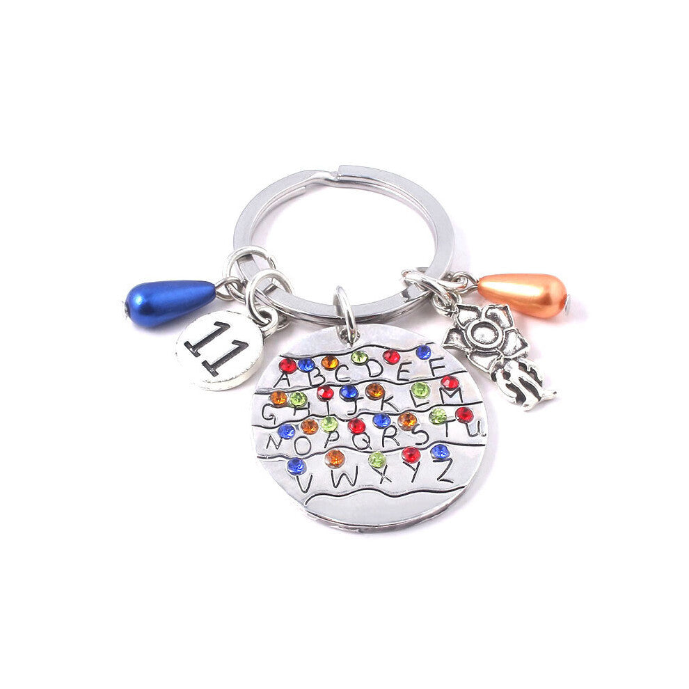 (StyleB) Things Stranger Eleven Letter Necklace For Casual Wear Gift Collectors And