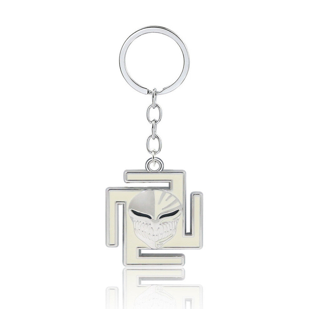 (Style18) Bleach Kurosaki Ichigo Bull Head Skull Mask Flame Metal Pendant Necklace