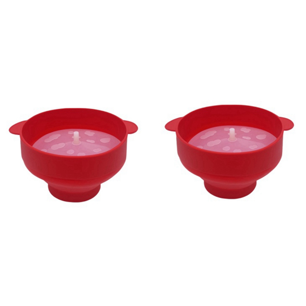 High Quality Microwave Popcorn Bowl Bucket Silicone D