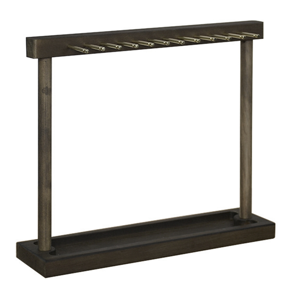 Wood Jewelry Organizer Necklace Stand with Ring Tray Organizer Stand