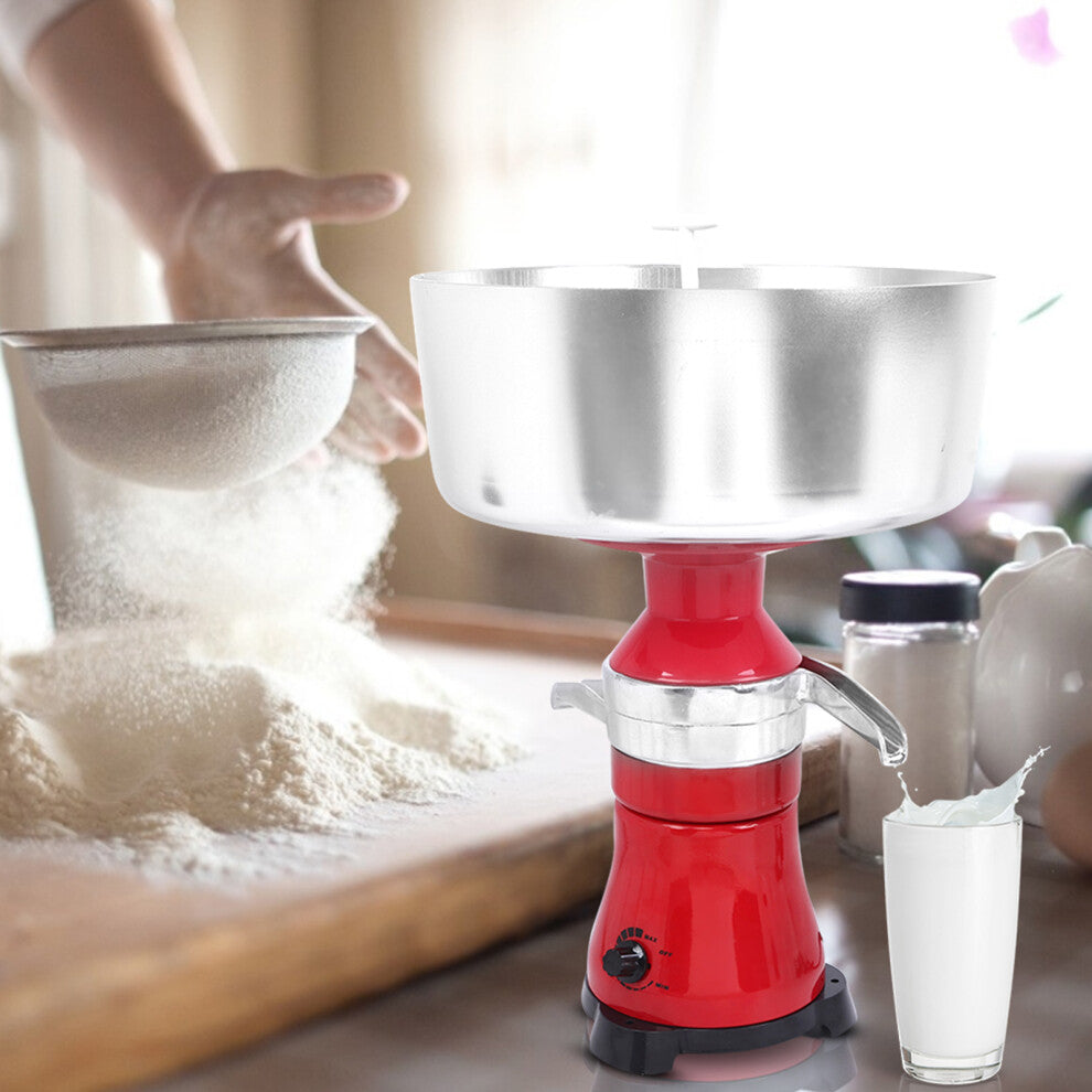 Aluminum Alloy Household Electric Cream Separator 12L 50Hz, 80L-h