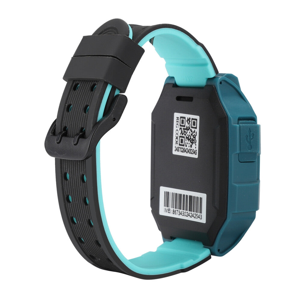 Multifunction GPS Tracker SOS Smartwatch for Kids with Silicone Strap