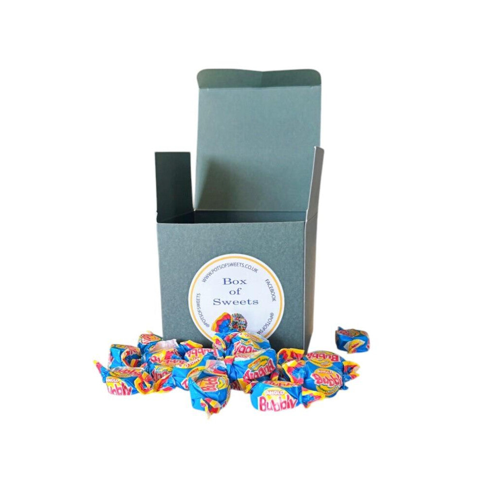 300g Forest Green Box of Anglo Bubble Bubblegum