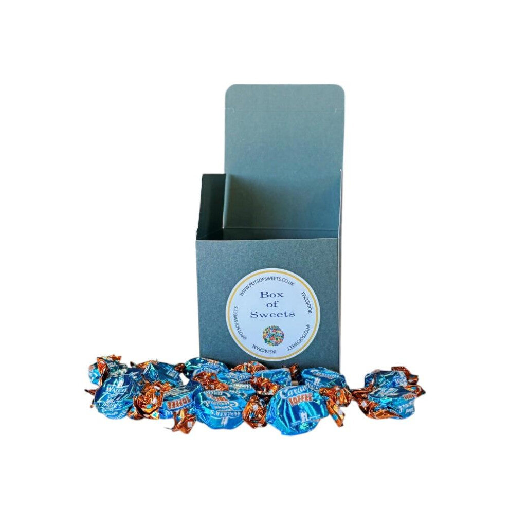 300g Forest Green Box of Walkers Salted Caramel Toffee