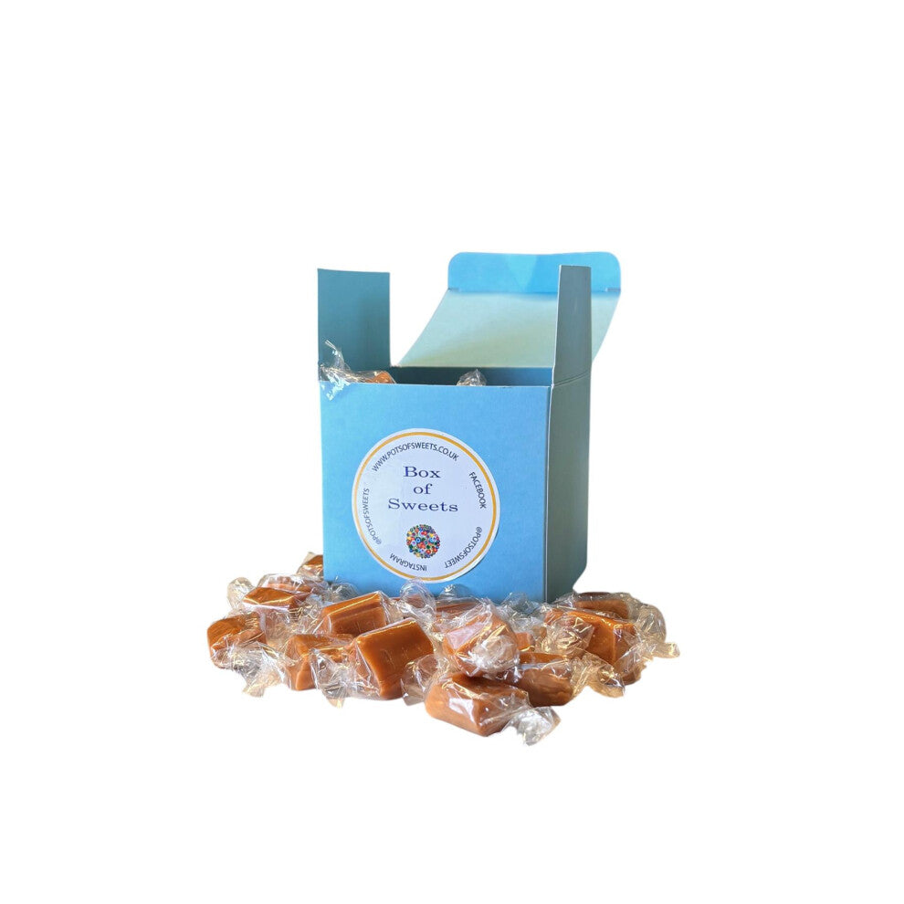 300g Blue Breeze Box of Bristows Salted Caramel Fudge