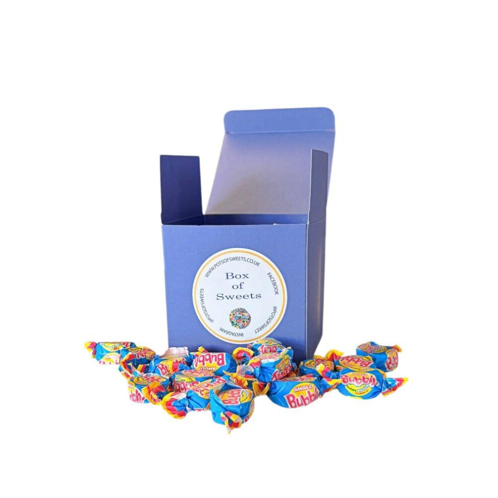 300g Galactic Blue Box of Anglo Bubble Bubblegum