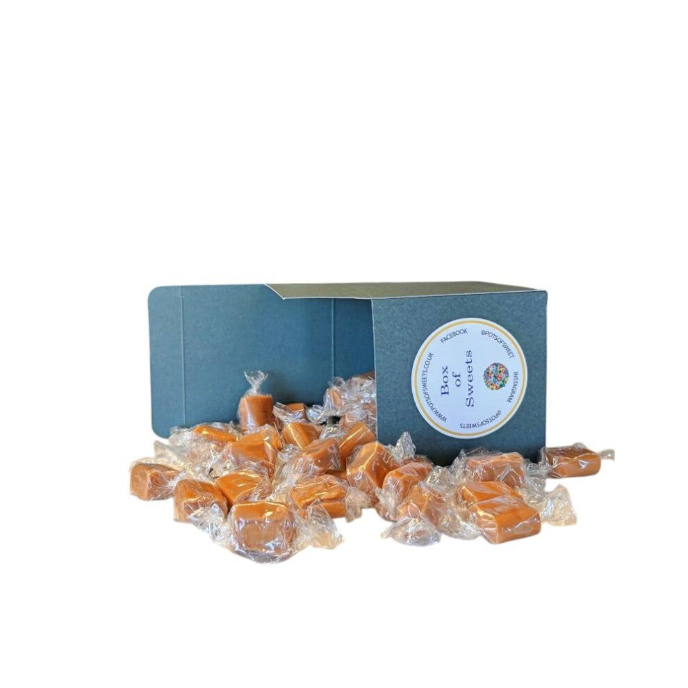 300g Forest Green Box of Bristows Salted Caramel Fudge