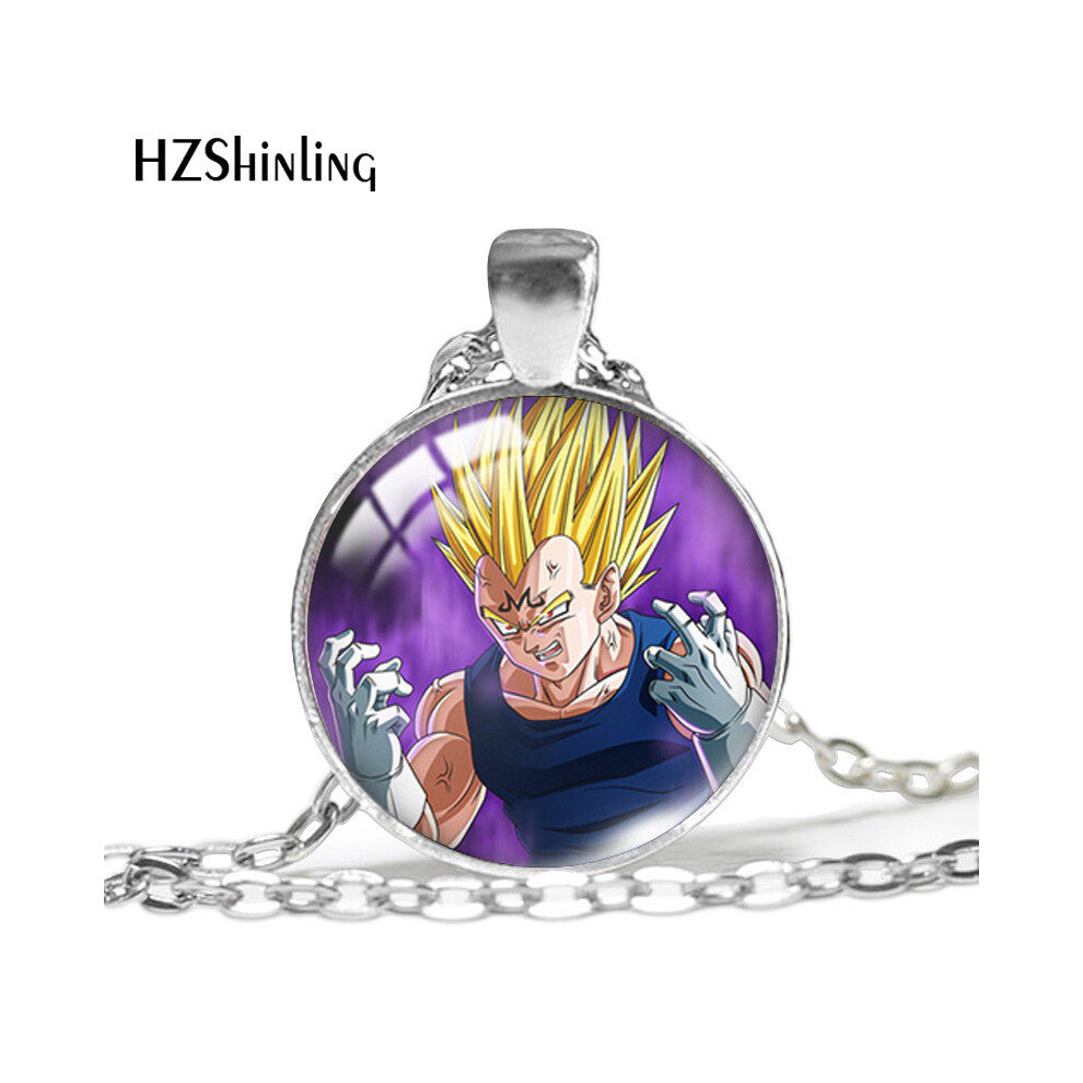(YXL14) Versatile Seven Dragon Ball Anime Necklace With Glass Pendant For All Occasions