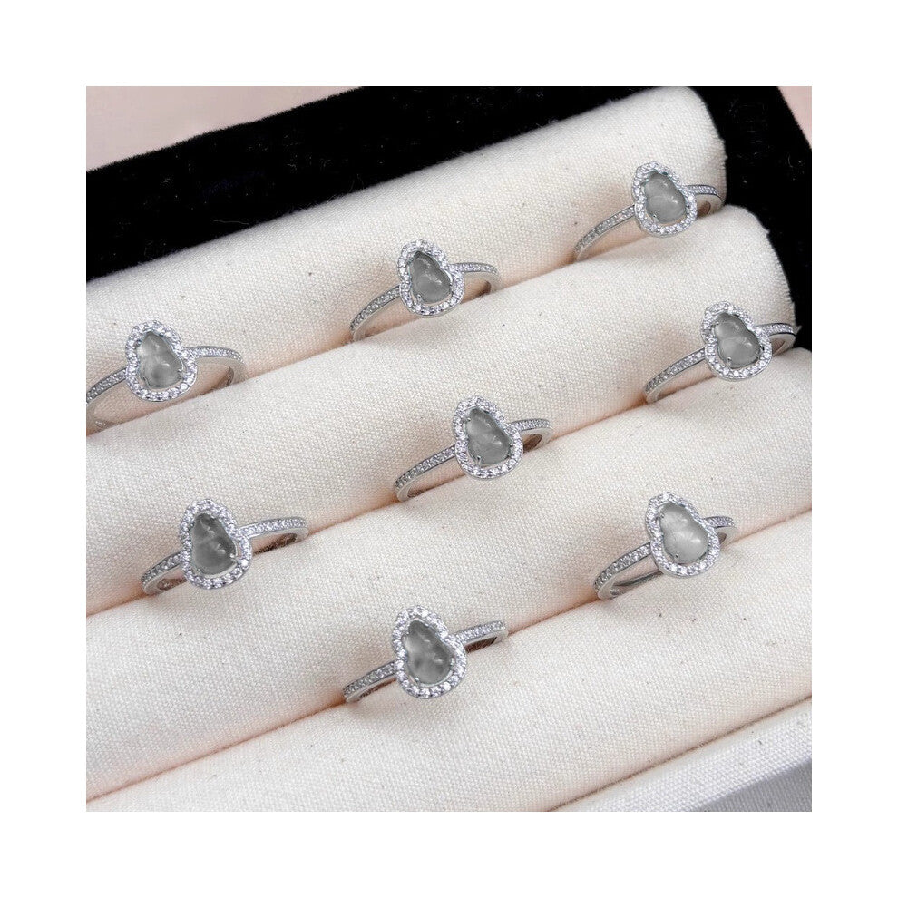 Gourd Contemporary Copper Design Adjustable Ring For Women Ideal Attire Fashionable For