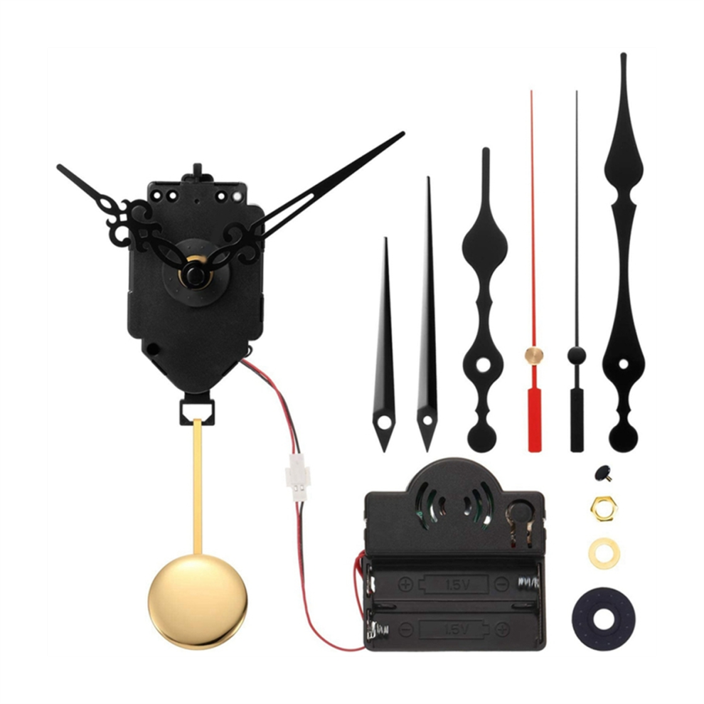 Quartz Pendulum Clock Swing Movement Chime Melody Mechanism Clock Kit