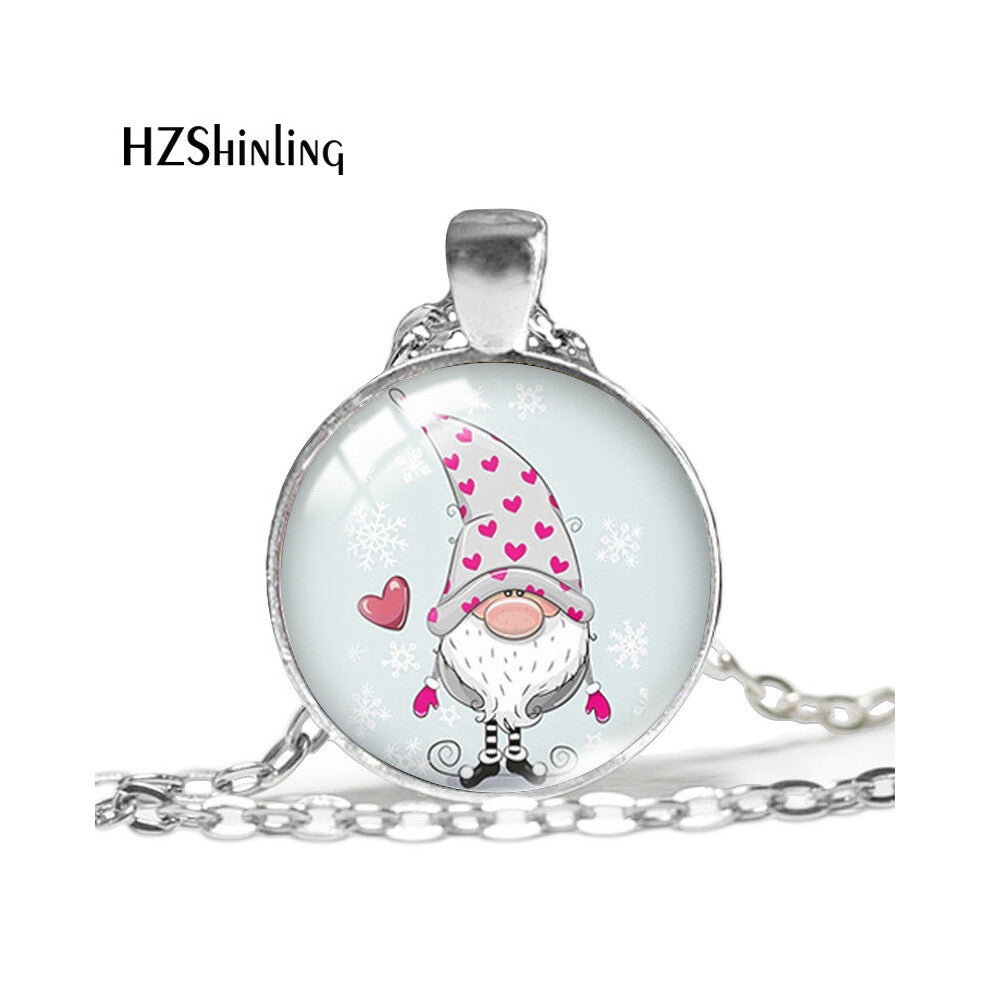 (YXL194) Are 10 Here Title Suggestions For Your Product Christmasthemed Necklace