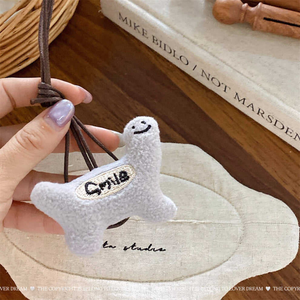 (Grey Dinosaur Leather Cord Necklace) New Animal Puppy Apple Leather Necklace Sweet and Cute Children's Adjustable Lanyard Necklace for Women