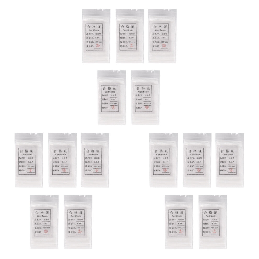 500Pcs Teabags String Heat Seal Paper Tools Storage Bags