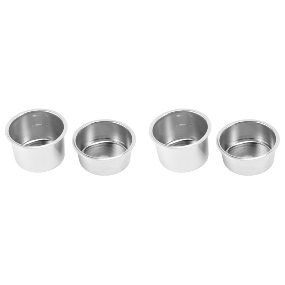 2 Packs of 51mm 2-4 Cup Filters, for Coffee, for EC680 EC685