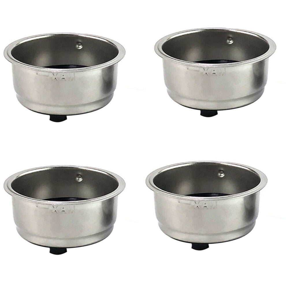 Stainless Steel Coffee Filter Basket for Home Office(Double Cup)