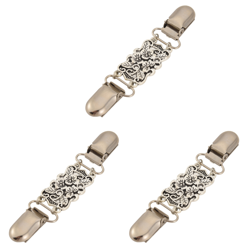 Retro Cardigan Sweater Clip Women For Back Of Dresses Shawl Clip