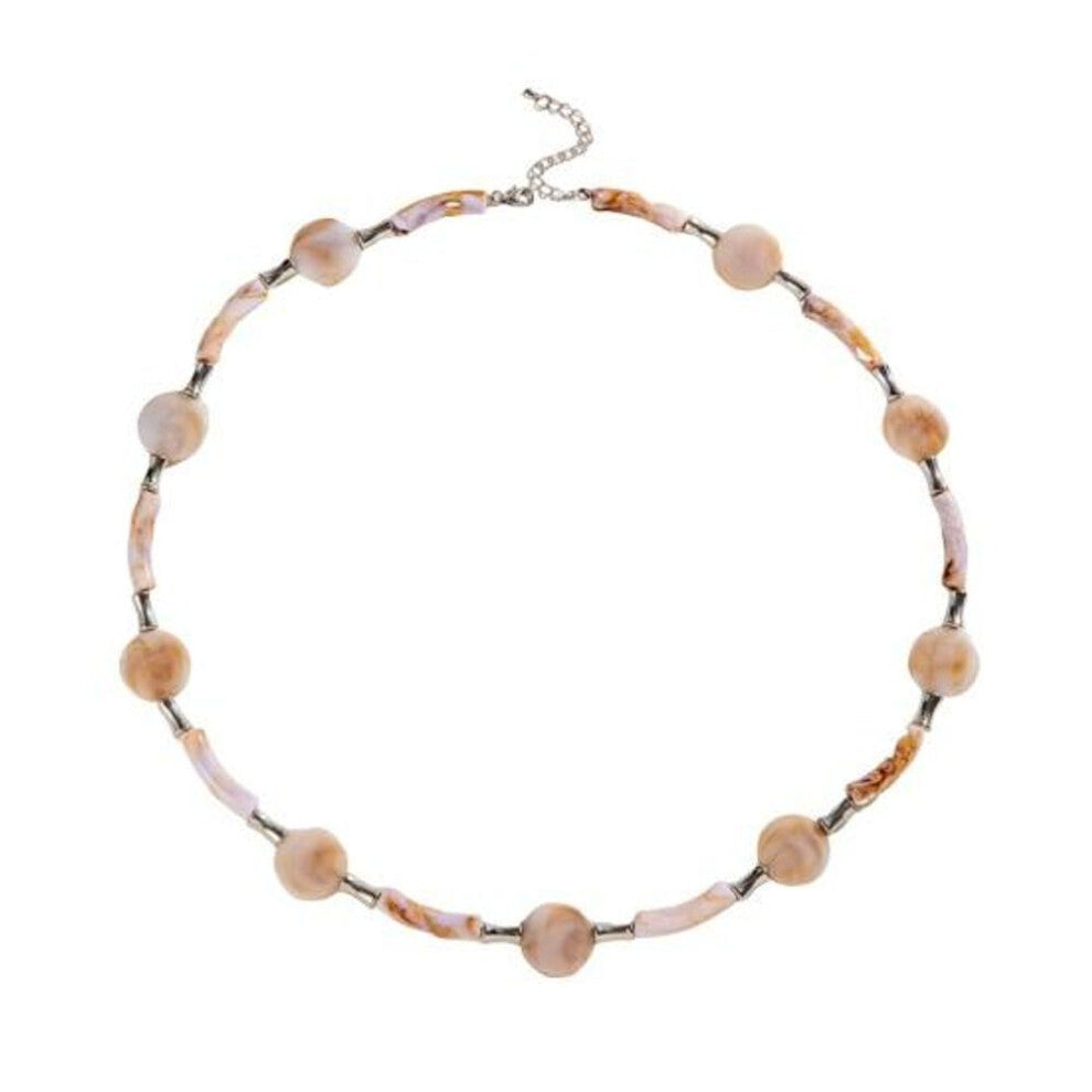 (C) Women Bohemian Necklace Special-shaped Beads Necklace Beach Necklace Jewelry For Daily Street