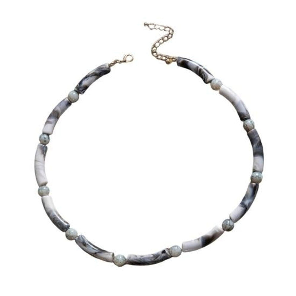 (A) Women Bohemian Necklace Special-shaped Beads Necklace Beach Necklace Jewelry For Daily Street