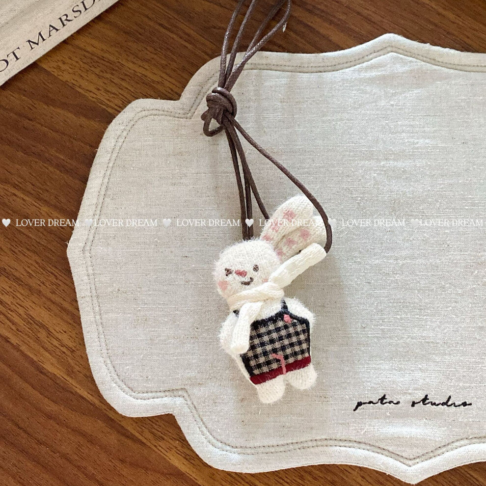 (No. 8 cartoon necklace) New colorful cartoon little girl princess children's necklace cute niche imitation leather adjustable necklace female