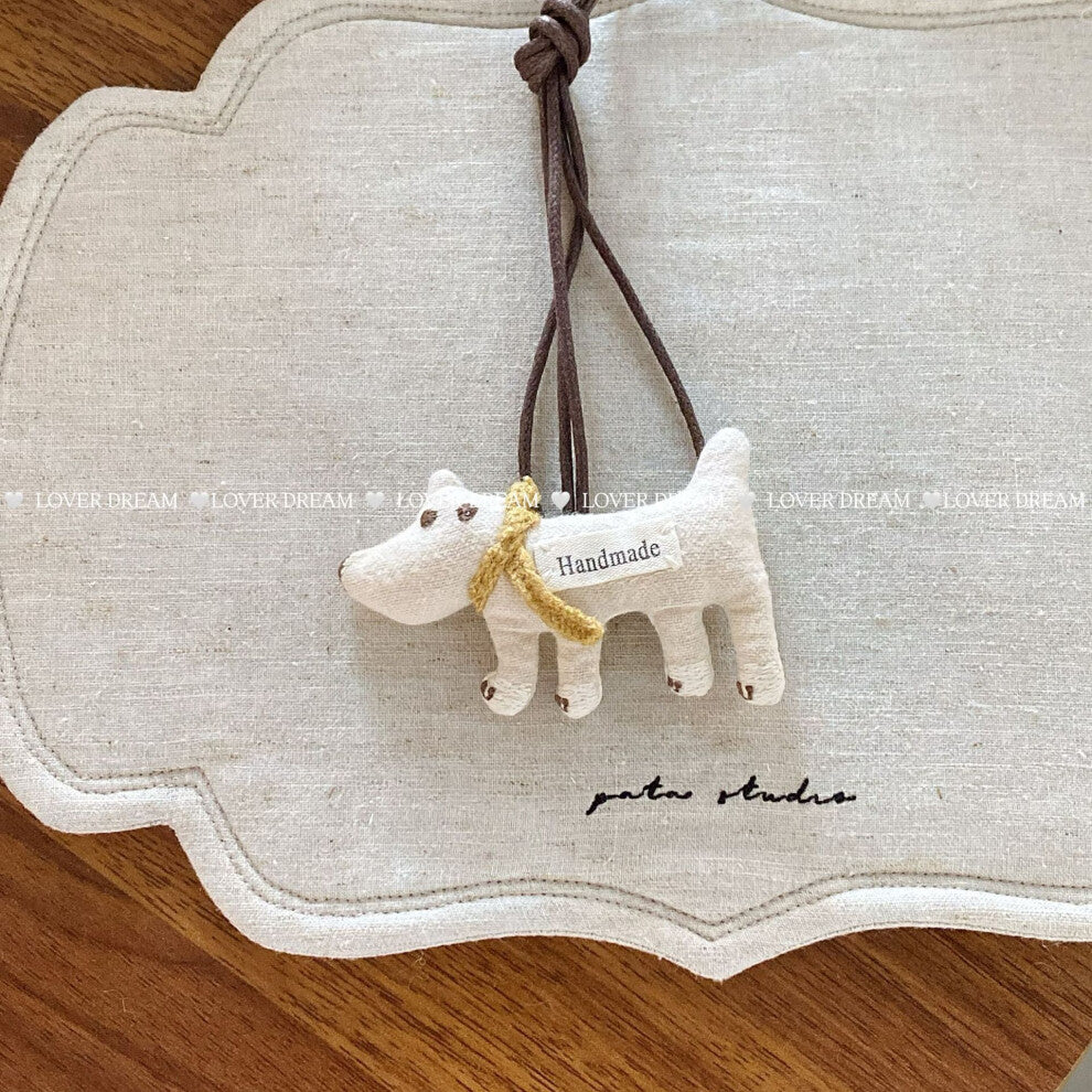 (No. 9 cartoon necklace) New cartoon plush bear puppy children's necklace cute imitation leather adjustable collar lanyard necklace