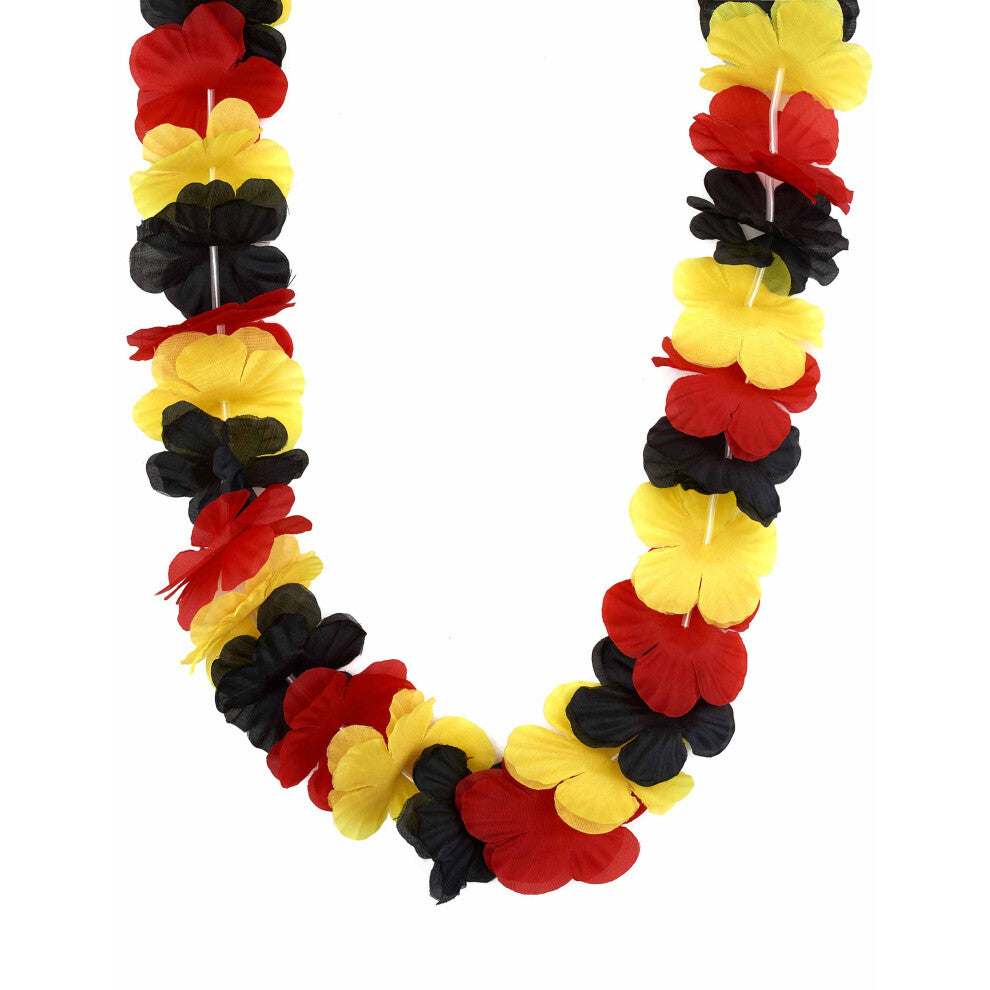 Hawaiian Germany supporter necklace for adults