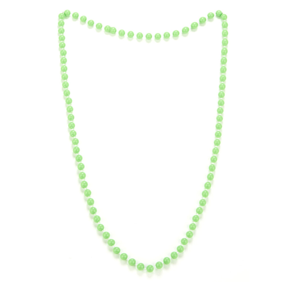 Green pearl necklace for adults