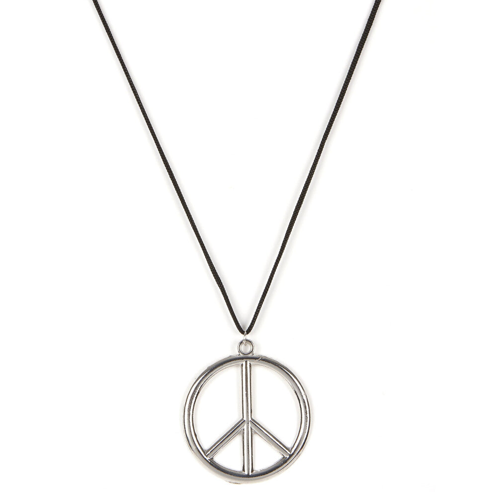 Adult metal hippie necklace