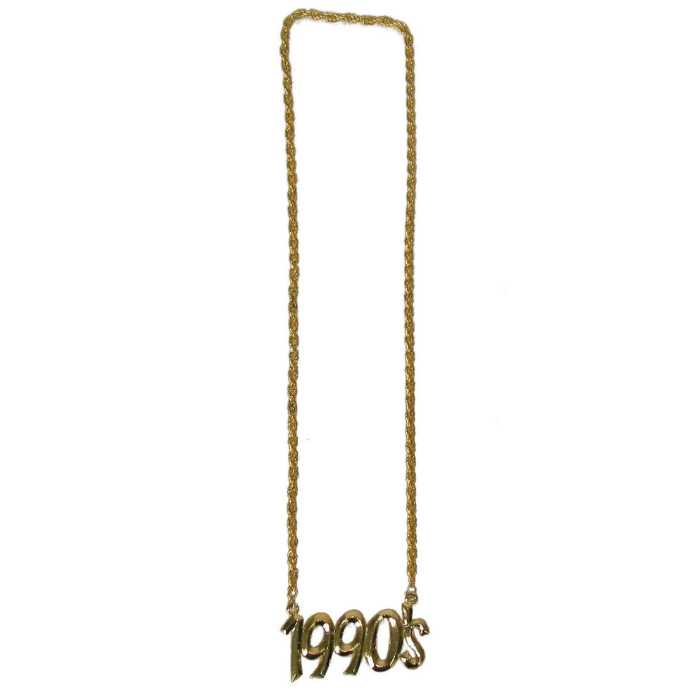 1990s adult gold necklace