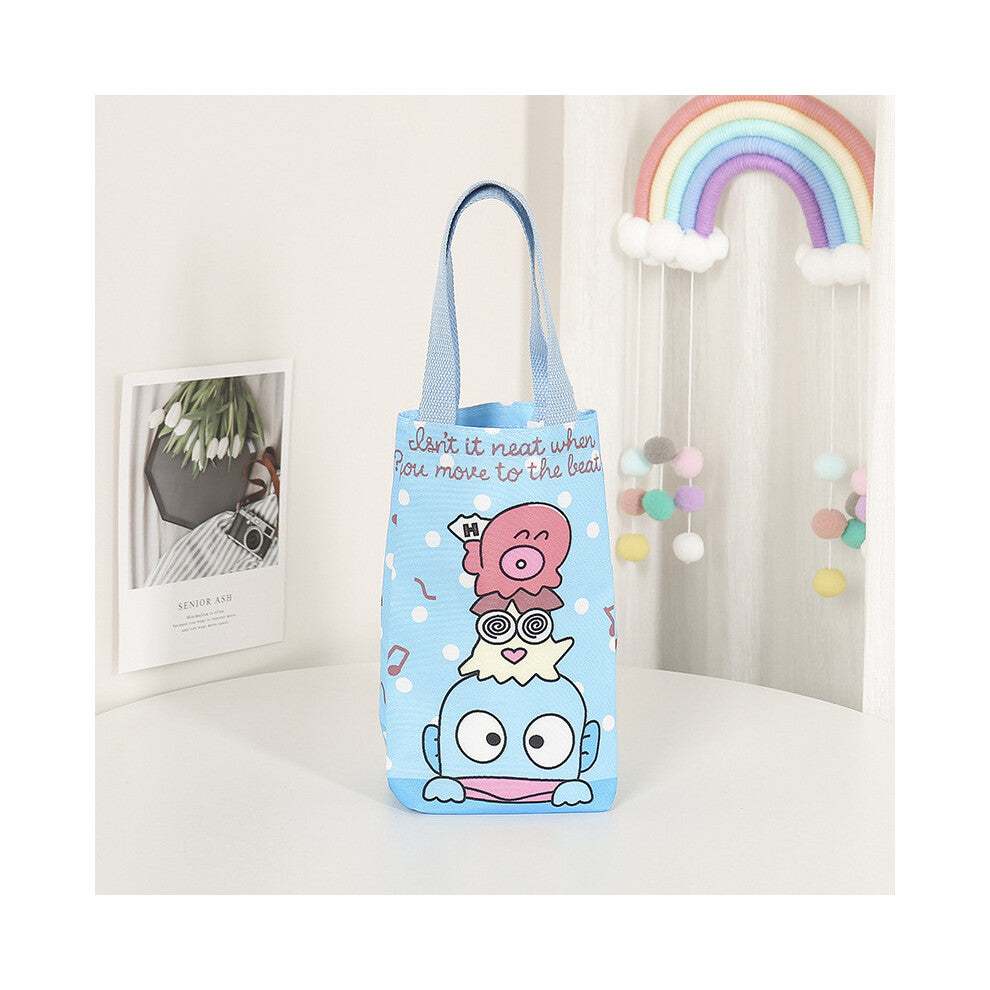 (StyleB, Small) Hello Kuromi Kitty Cartoon Canvas Hanging Storage Bag For Use Office Household