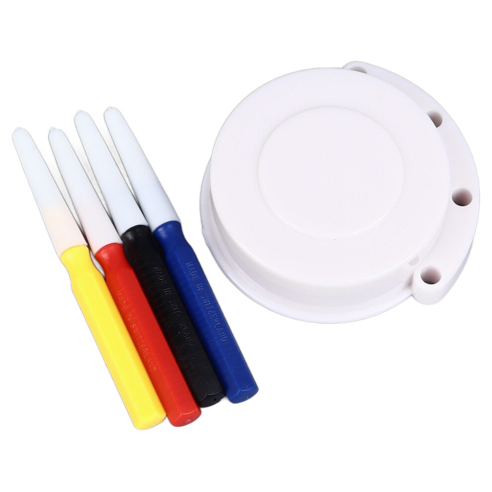 Watch Oiler Set 4 Tip Sizes Plastic Repair Tool for Watches & Clocks