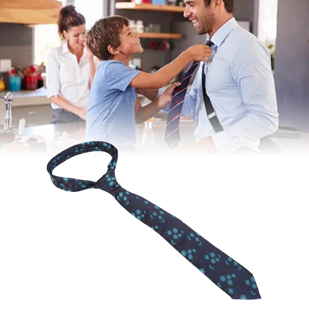 Men Tie Set Cufflinks Clip 3Pc Polyester Silk Formal Gift Box HB177