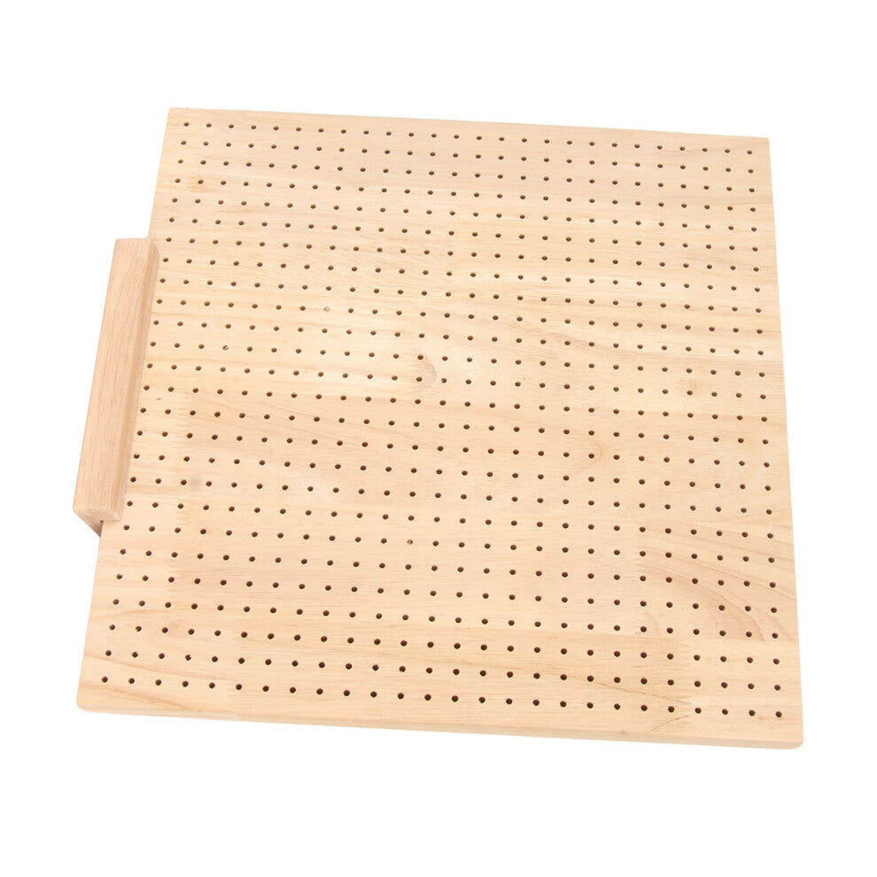 Crochet Blocking Board Pine Wood for Knitting Anti-Stretch Handmade