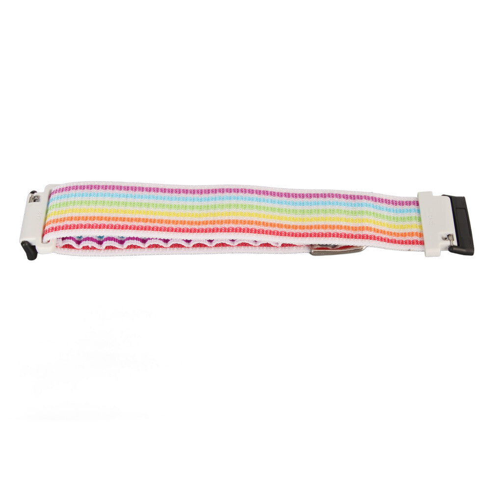 Woven Nylon Smartwatch Band Replacement for Fitbit Versa 4 3 Sense 2 Multicolor
