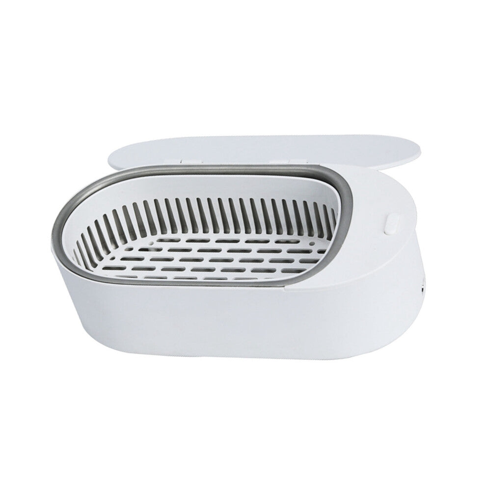 500ML Ultrasonic Cleaner for Jewelry, Glasses & Watches, 47KHz, White