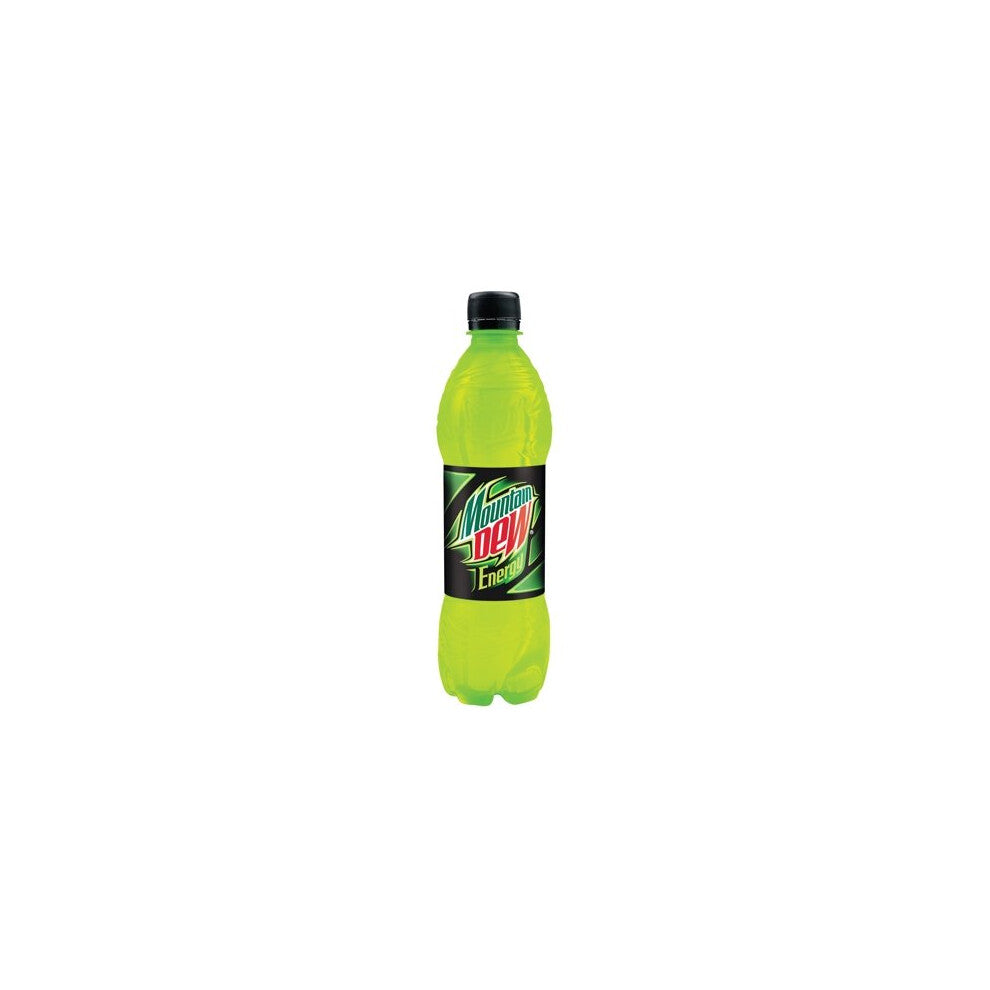 Mountain Dew Energy Drink Lemon and Lime 500ml Bottle Ref A07703 [Pack 24]