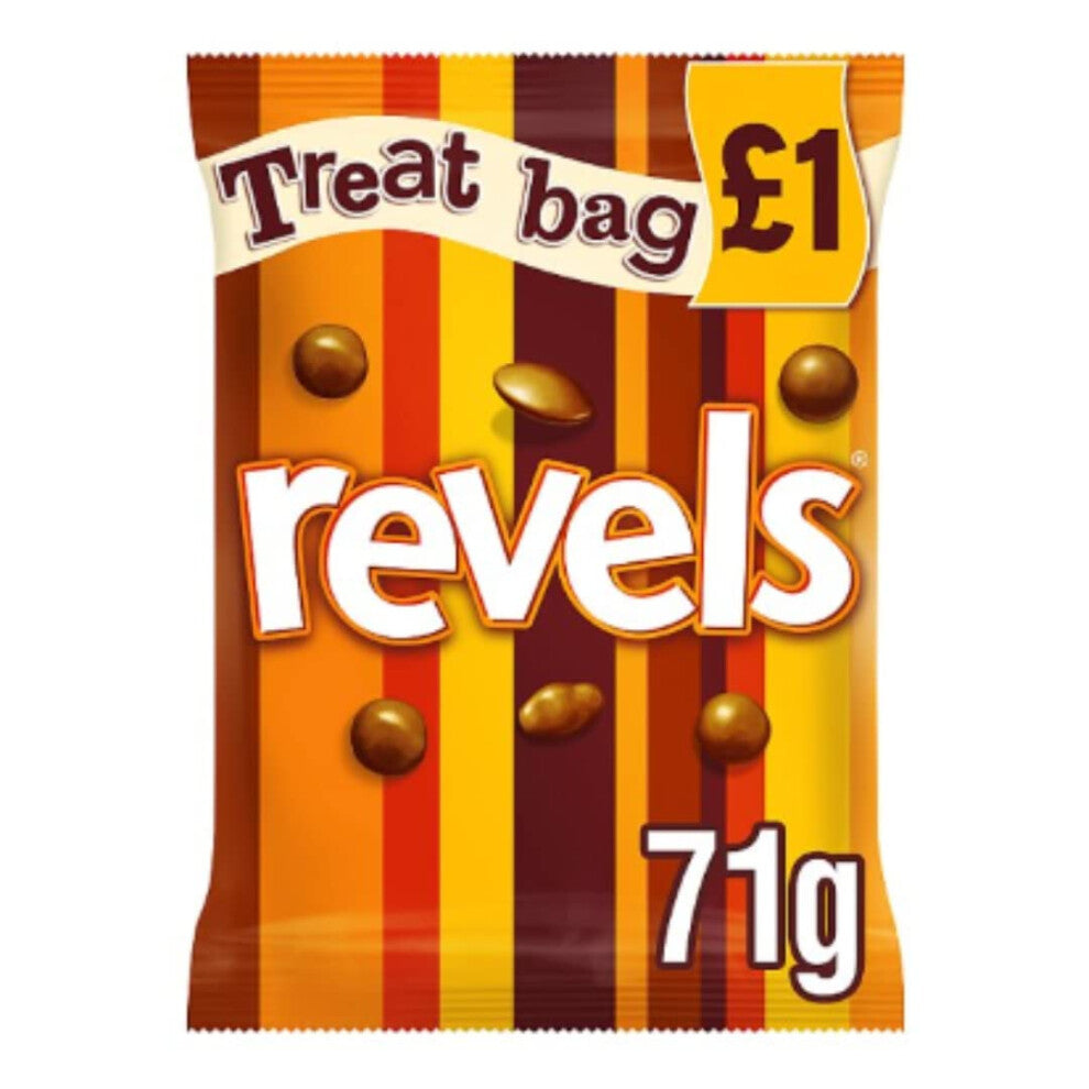Revels Chocolate Treat Bag 71g x Case of 20
