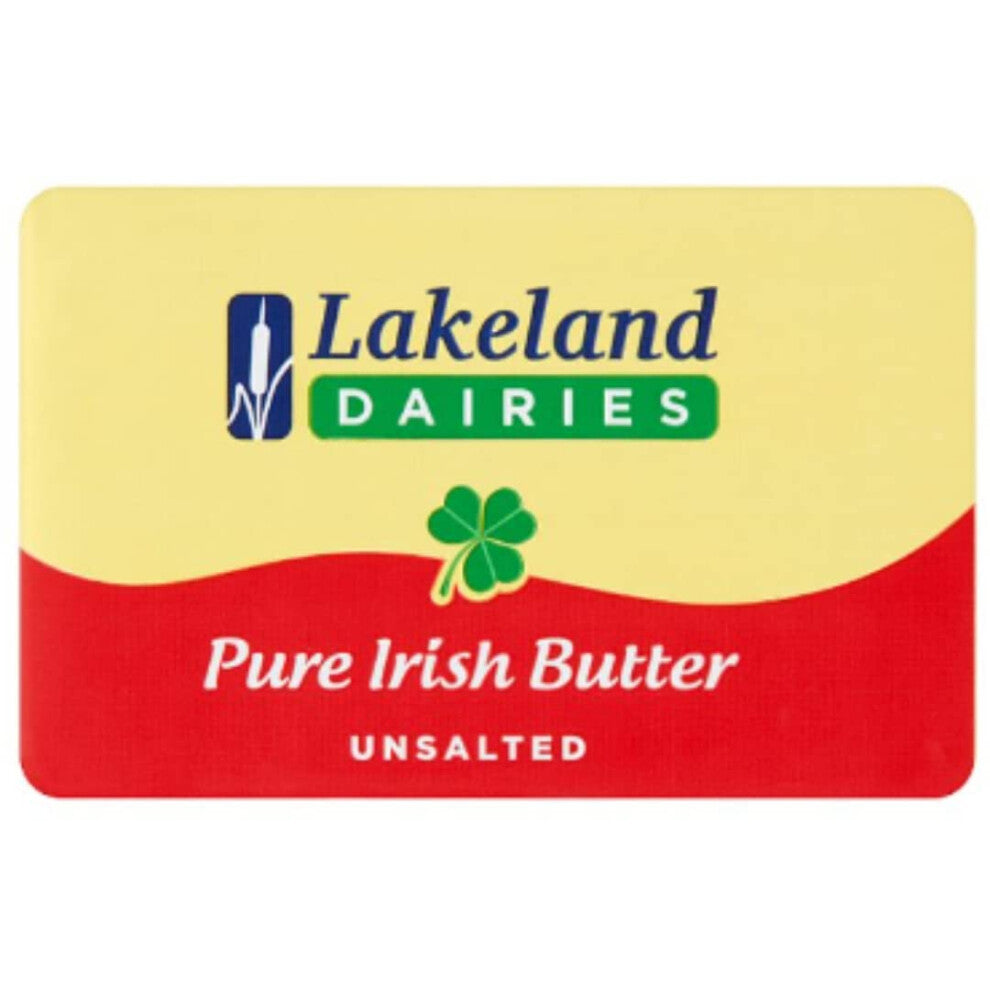 Lakeland Dairies Pure Irish Butter Unsalted 250g x 40