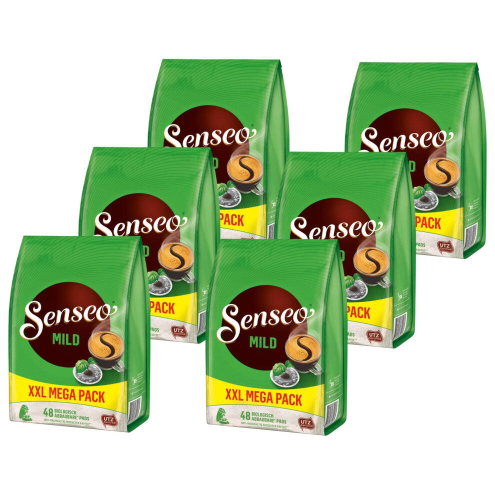 Senseo Mild Roast, Pack of 6, 6 x 48 Coffee Pods