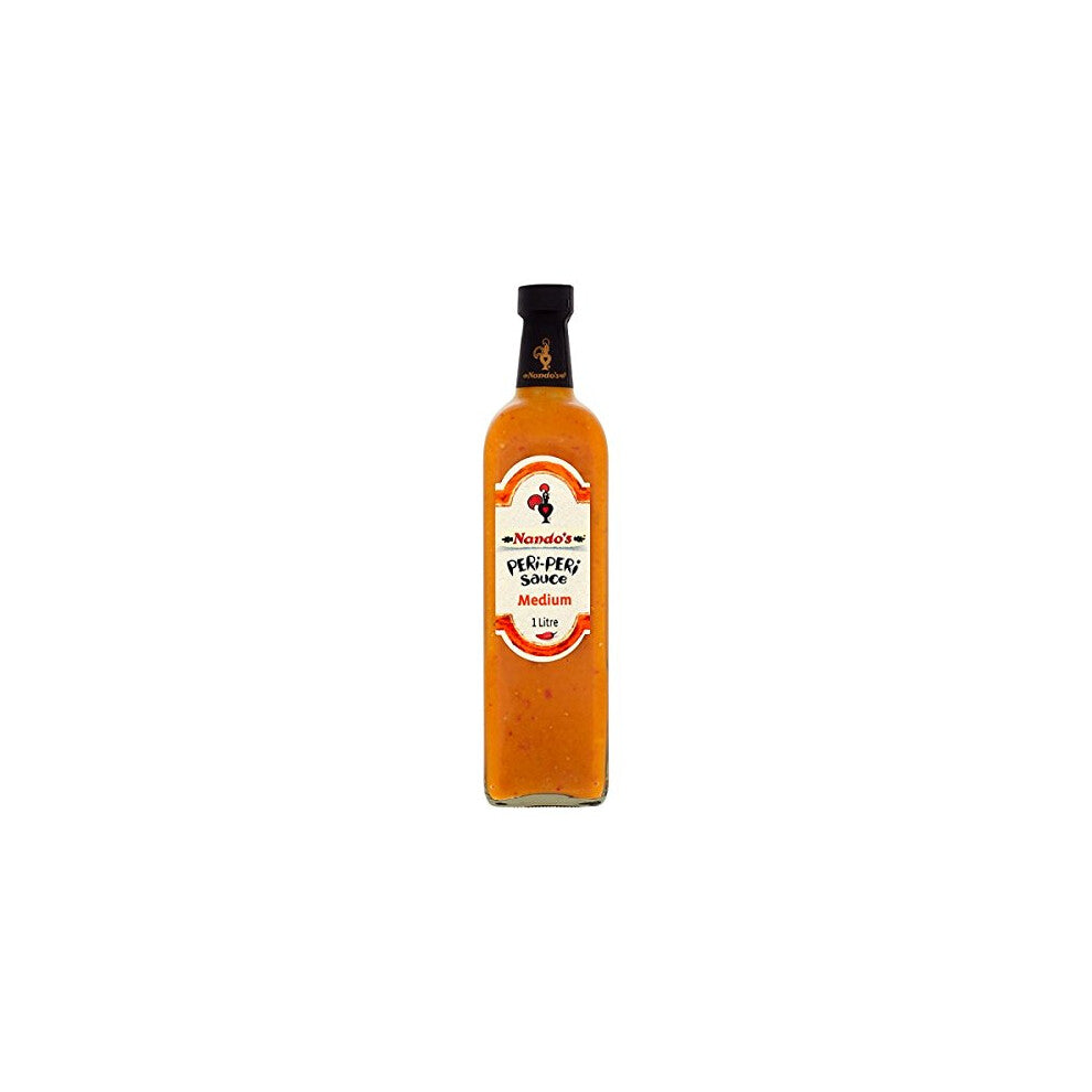 Nando's Peri-Peri Sauce Medium 1 Litre (Pack of 6 x 1ltr)