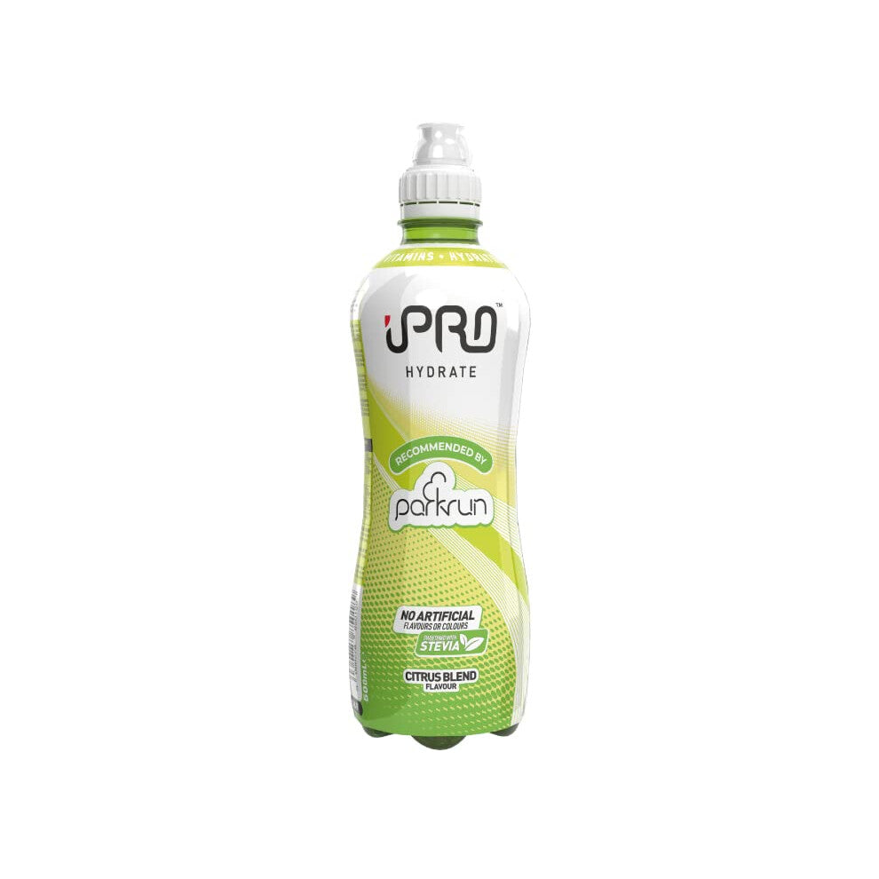 IPro Sports Holdings IPRO Hydrate - (12 x 500ml Bottles) Thirst-Quenchingly Healthy Hydration Drink, Placing Wellbeing At The Heart Of Its Chosen