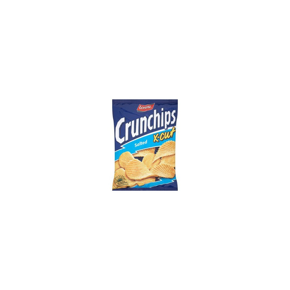 Lorenz Snack-World Crunchips X-Cut Salted (150g x 16)