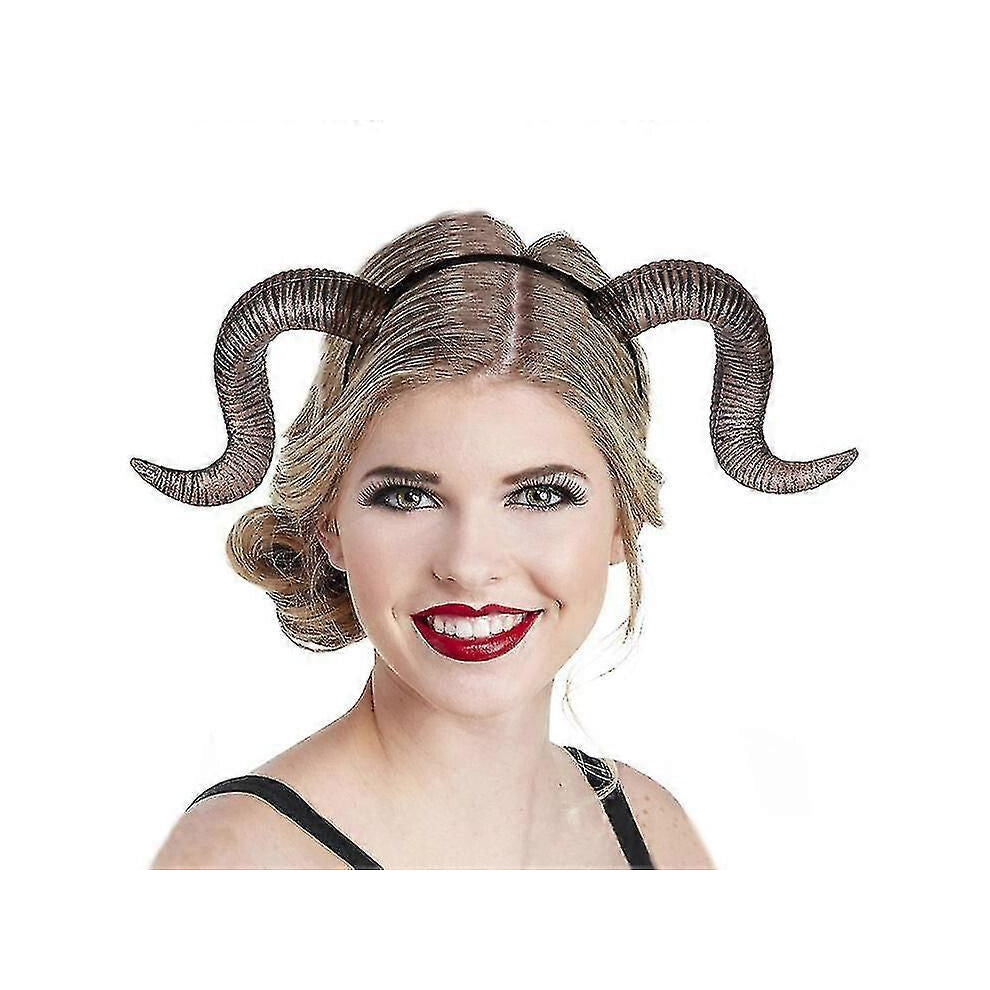Morsomt Halloween pannebånd Horns hårbøyle kostymetilbehør