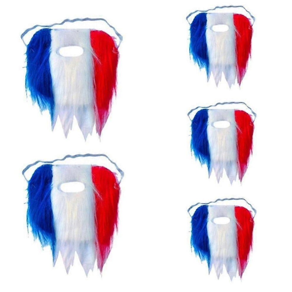 Morsom Halloween-fest Fake Beard Mustache Bart Hår Fake Bart jn