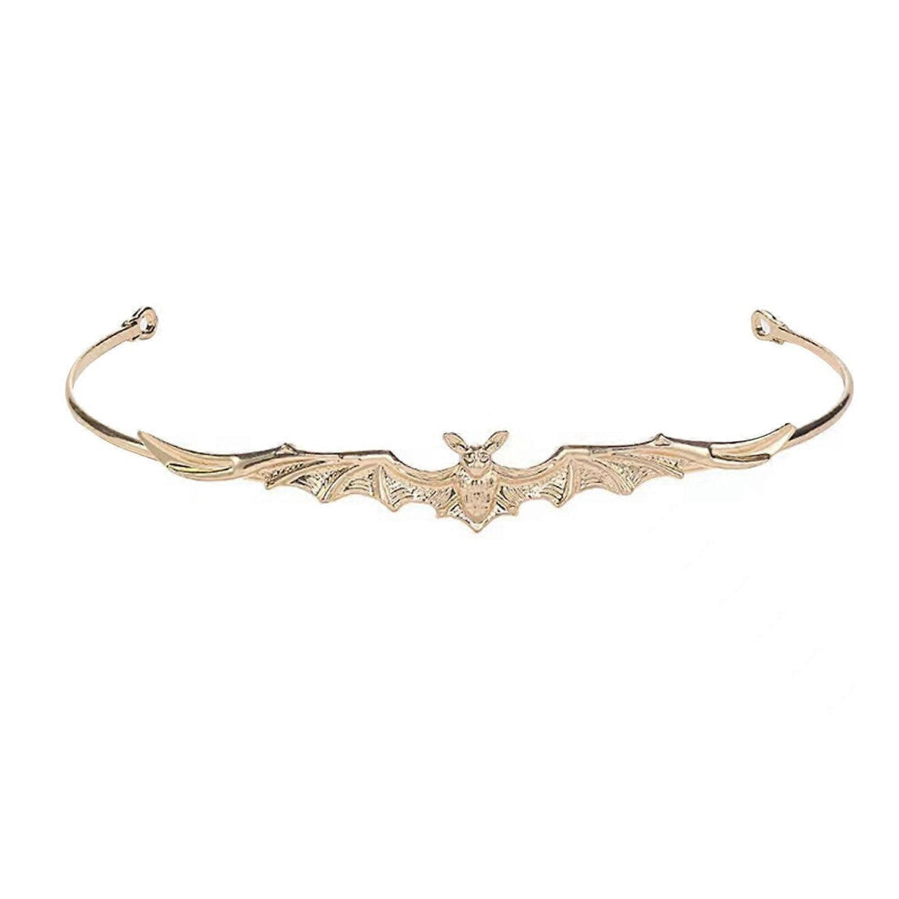 Gothic Bat Wing Crown Pannebånd for barn Spooky Halloween Theme Party Dark Bat Wing Pannebånd Party