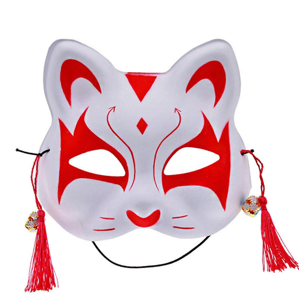 (E)Mardi Gras maskemaske for maskeradefest, japansk tradisjonell cosplay-kostyme
