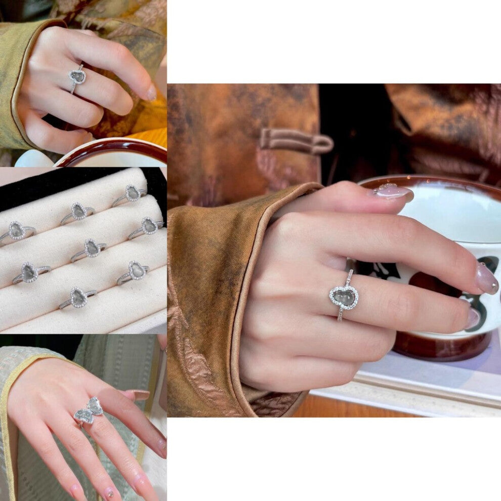 Gourd Contemporary Copper Design Adjustable Ring For Women Ideal Attire For Fashionable