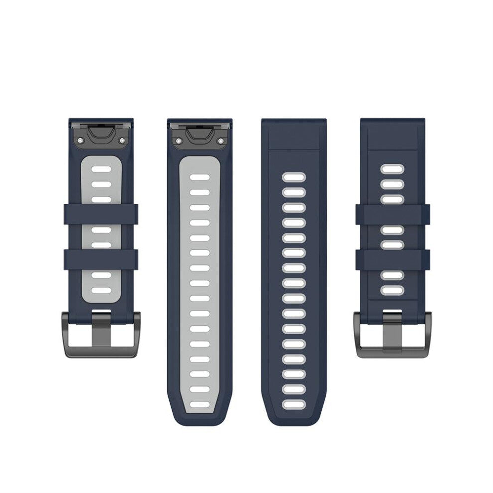26mm Silicone Replacement Strap for Fenix 7X-6X PRO GPS Watches